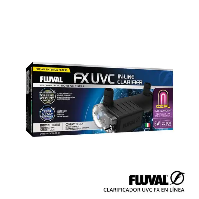 Fluval FX Clarificador UVC 6W - Fluval - Comparador de precios