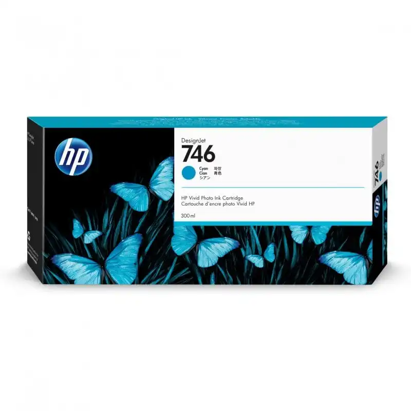 HP 746 Cartucho de Tinta Original Cian