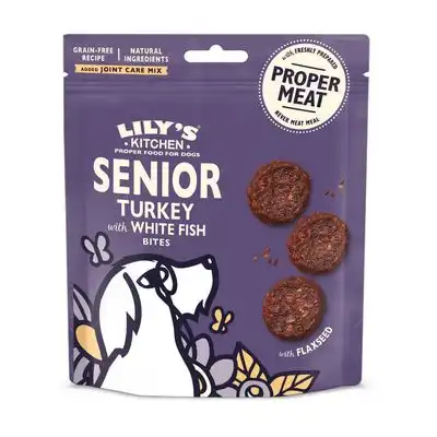 Lily's Kitchen Senior Bocaditos de pavo y pescado blanco - 70 g - Lilys Kitchen - Comparador de precios