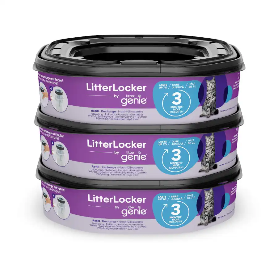 Litter Genie Litter Locker Recambio Cuadrado para gatos - Litter Genie - Comparador de precios