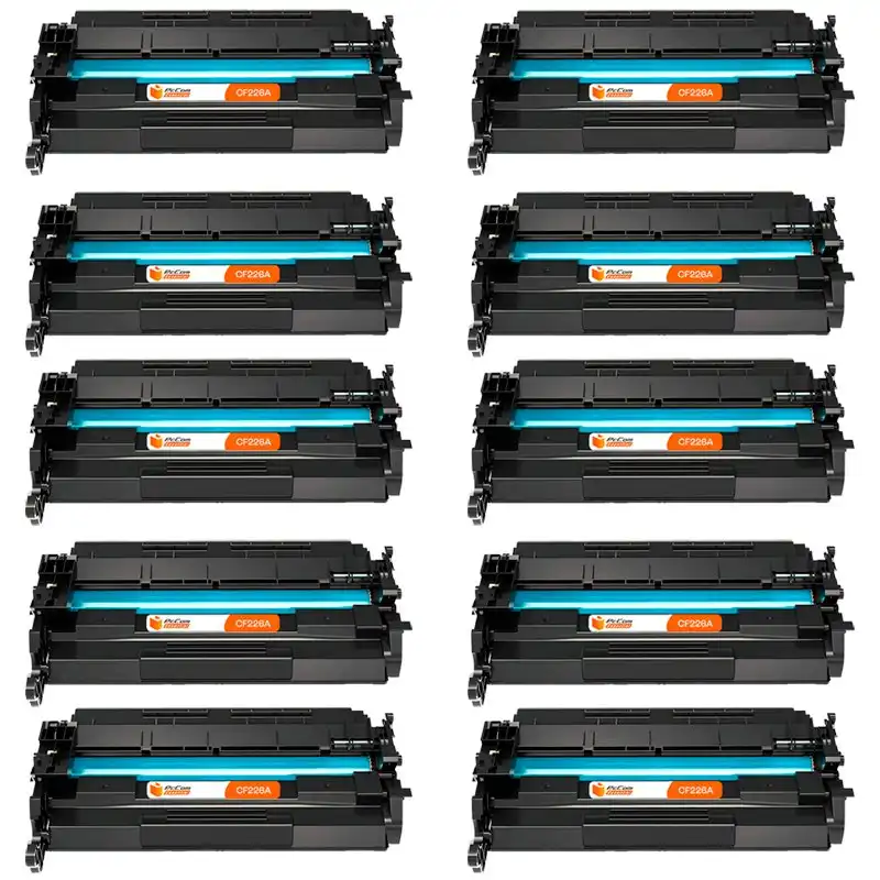 Pccom Essential HP CF226A Tóner Compatible Negro Pack 10