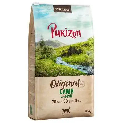Purizon Adult Sterilised con cordero y pescado, sin cereales - 6,5 kg - Purizon - Comparador de precios