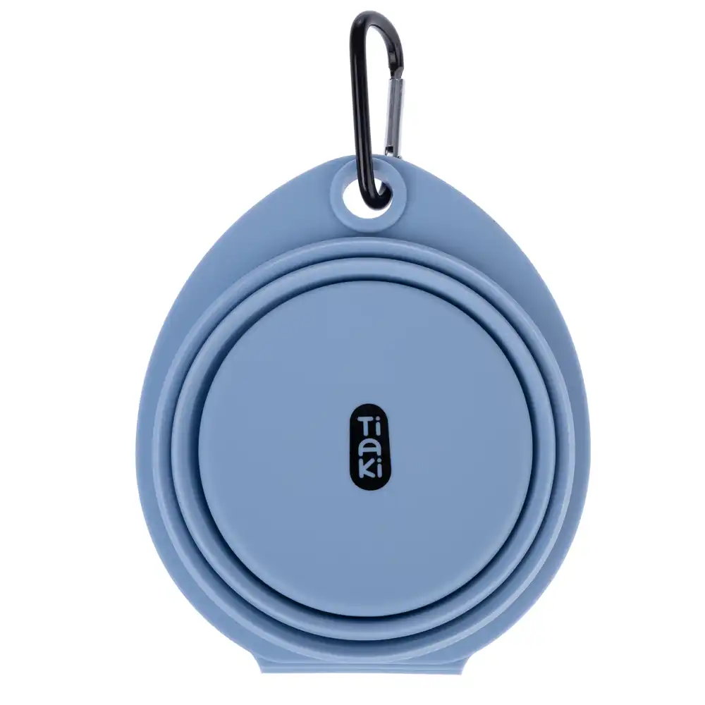 TIAKI Cuenco doble portátil de silicona Mini - 2 x 350 ml