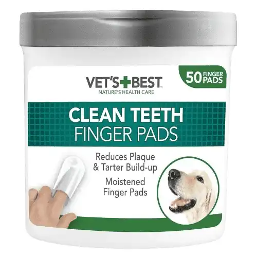 Toallitas de Dedo para Limpieza de Dientes Vet's Best - Vet’s Best - Comparador de precios