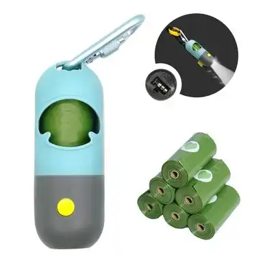 UAMLY Dispensador de bolsas para excrementos de perro - 6 bolsas de basura, - Uamly - Comparador de precios