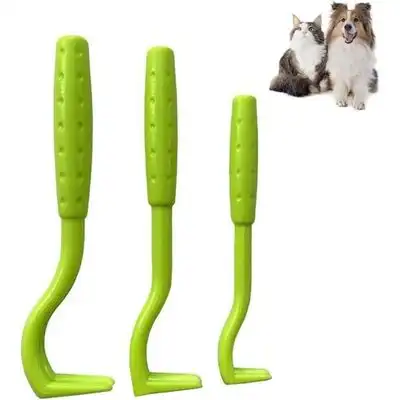 ZooVenture Kit reutilizable para la eliminación de garrapatas en mascotas - Juego de 3 piezas verdes - Zooventure - Comparador de precios