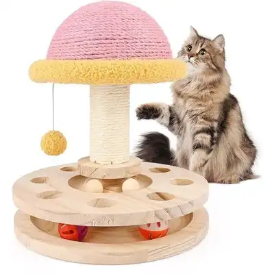 Coco Pup Árbol para gatos con pelotas de juego - Una pieza - Coco Pup - Comparador de precios