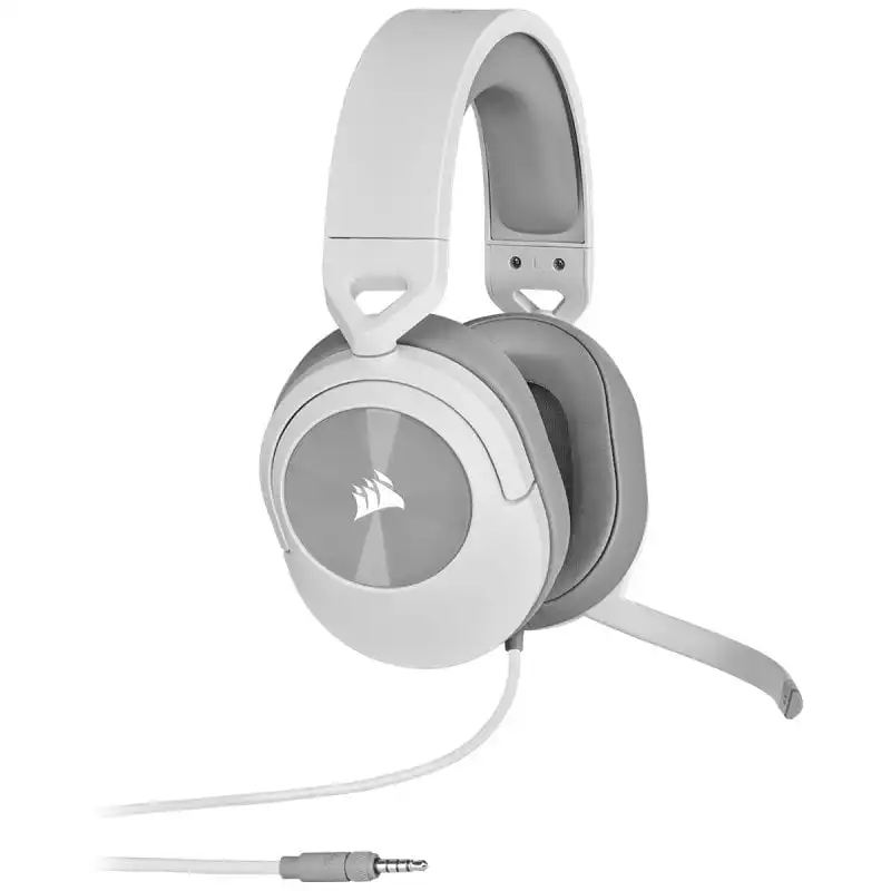 Corsair HS55 Stereo Auriculares Gaming Multiplataforma Blancos