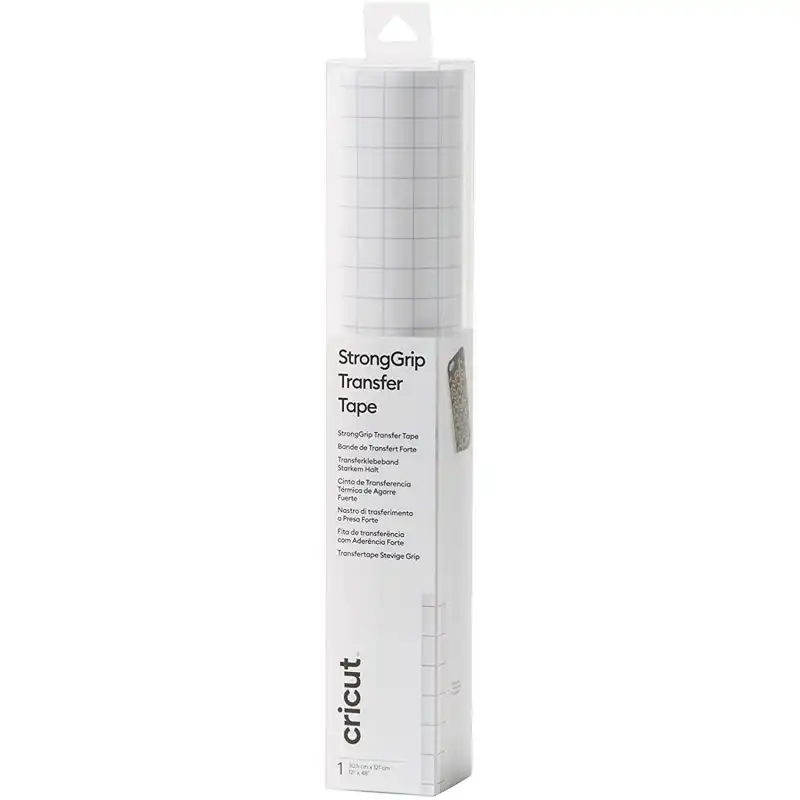 Cricut StrongGrip Cinta de Transferencia Adhesivo para Vinilos 30.5 x 122 cm