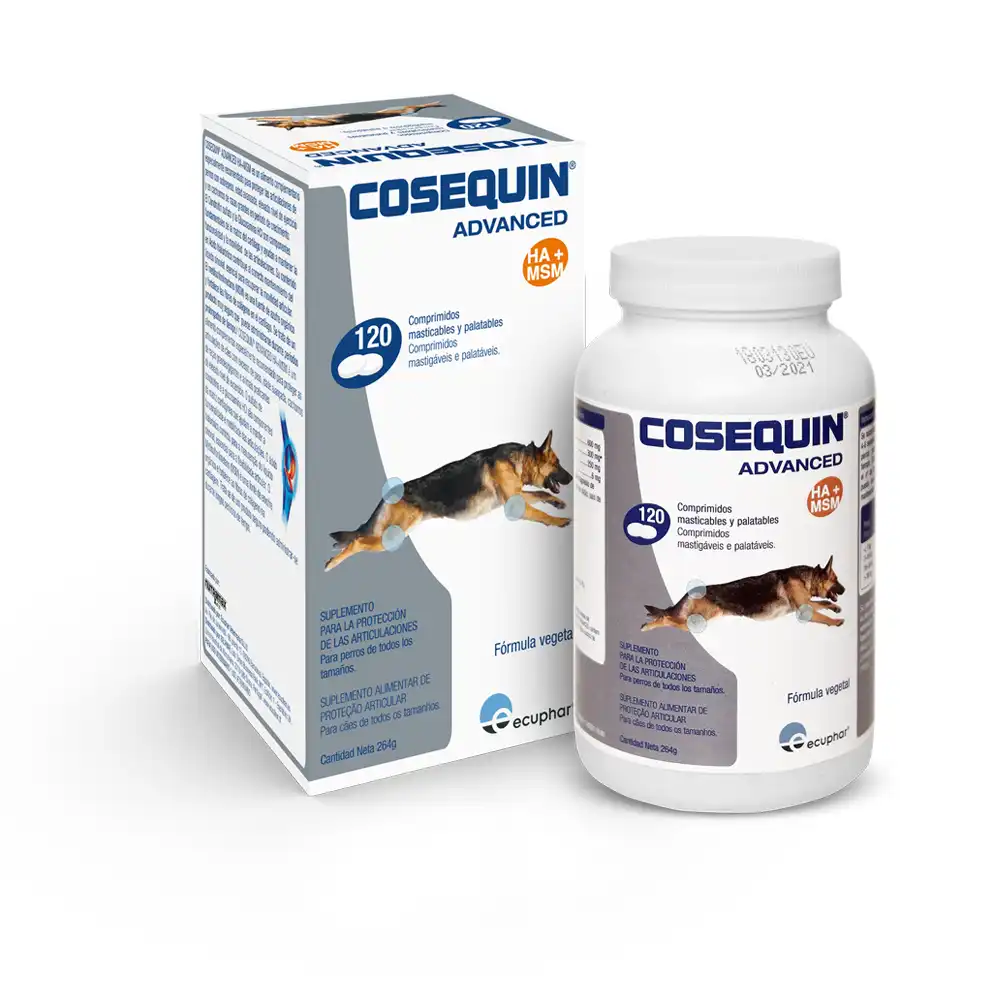 Ecuphar Cosequin Advanced Condroprotector Articular para perros
