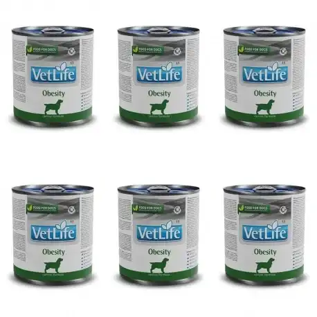 Farmina VetLife Obesity Comida Húmeda para Perros, 6x300gr - Farmina VetLife - Comparador de precios