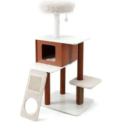 GIANTEX Árbol para Gatos de Multinivel Estable 77,5 x 29,5 x 51 cm - 1 Árbol - Giantex - Comparador de precios