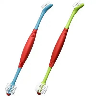 HausPets Cepillo de dientes de doble cabezal para perros y gatos - Artículo 1 - HausPets - Comparador de precios