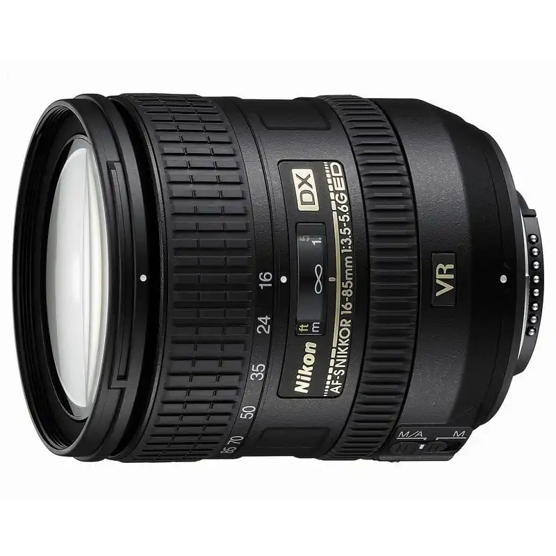 Nikon AF-S DX NIKKOR 16-85mm f/3.5-5.6G ED VR Objetivo de Zoom Estándar Negro