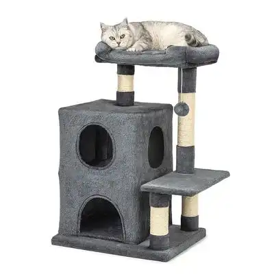 Rascador Lionto para gatos, 80 cm - gris oscuro - Lionto - Comparador de precios