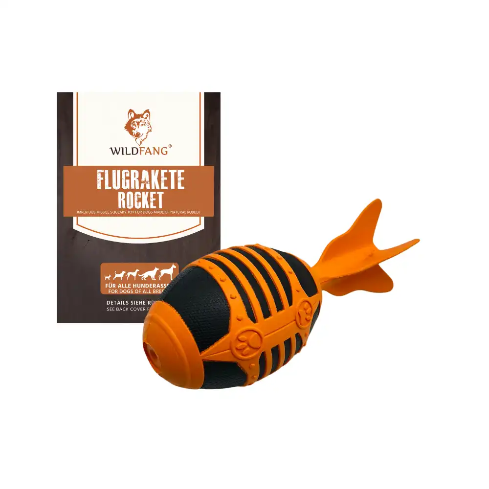 Wildfang  lanzador de cohetes con Squeaker para perros - 16 x 6,5 cm - Wildfang - Comparador de precios