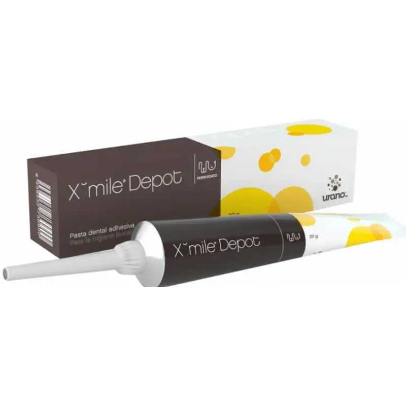 Xmile Depot Pasta de dientes adhesiva para perros y gatos, Peso 20 Gr.