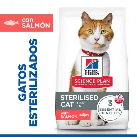 0.3 KG 0.3 KG Hill's Science Plan Sterilised Young Adult Atún pienso para gatos - Hills - Comparador de precios