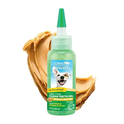 Tropiclean Fresh Breath Gel de manteca de cacahuete