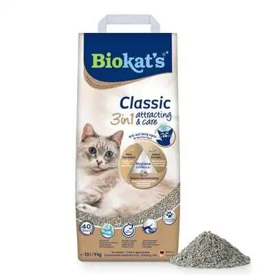 Biokat's Classic Attracting & Care arena aglomerante para gatos - 10 l - Biokat's - Comparador de precios