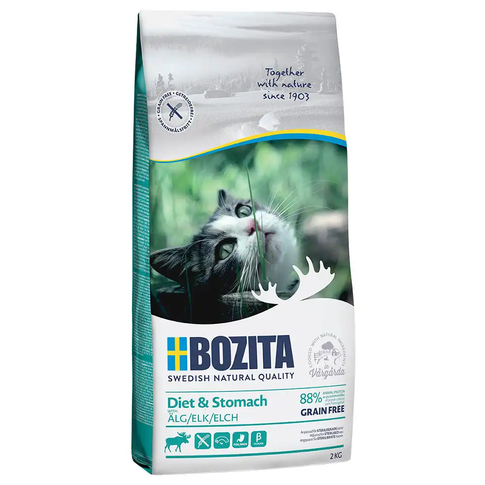 Bozita Bozita Grainfree Diet & Stomach con alce - 2 kg