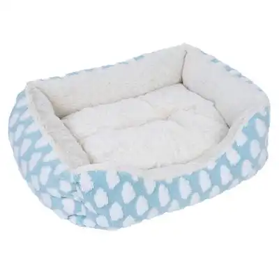 Cama zooplus Basics Fluffy - azul - Zooplus Basics - Comparador de precios