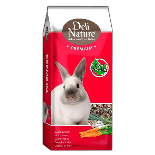 Comida para conejos enanos mixtura premium 100% natural - Deli Nature - Comparador de precios