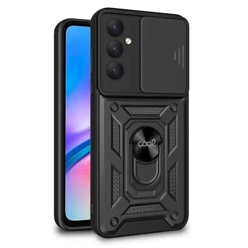 Cool Carcasa con Hard Ring Negro para Samsung Galaxy A05s