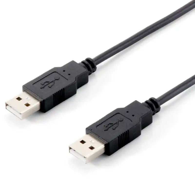 Equip Cable USB 2.0 Tipo A a Tipo A Macho/Macho 1.8m Negro