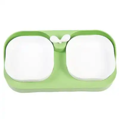 FurryFusion Juego de comederos para perros y gatos - Blanco - Furry Fusion - Comparador de precios