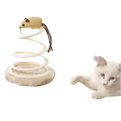 FurryFusion Ratón de peluche con resorte para gatos - Ratón - Furry Fusion - Comparador de precios