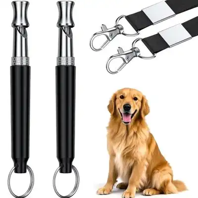 IntiMeg Silbato de adiestramiento canino - 2 negros - IntiMeg - Comparador de precios