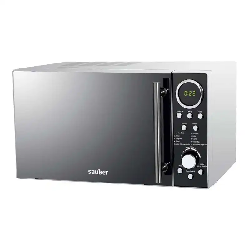 Sauber HMS05MDG Microondas con Grill 23L 900W Gris