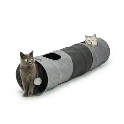 Túnel Lionto para gatos - 30 x 130 cm (diámetro x L) - Lionto - Comparador de precios