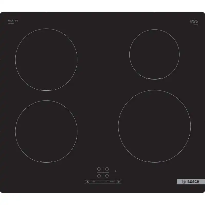 Bosch PUE611BB5E Placa de Inducción 4 Zonas 60cm Negra
