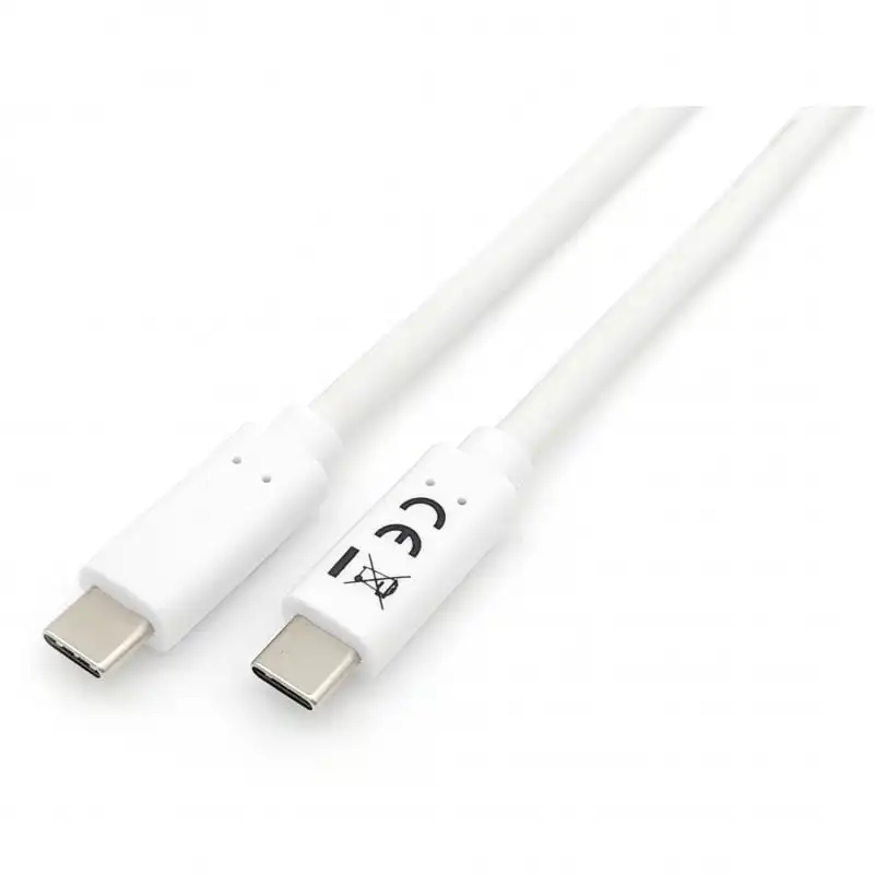 Equip Cable USB-C 3.2 5G Macho/Macho 2m Blanco