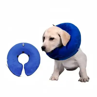 FurryFusion Collar inflable anti-mordeduras para gatos y perros - L - Furry Fusion - Comparador de precios