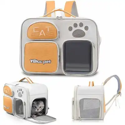 FurryFusion Mochila para perros y gatos - AMARILLO - Furry Fusion - Comparador de precios