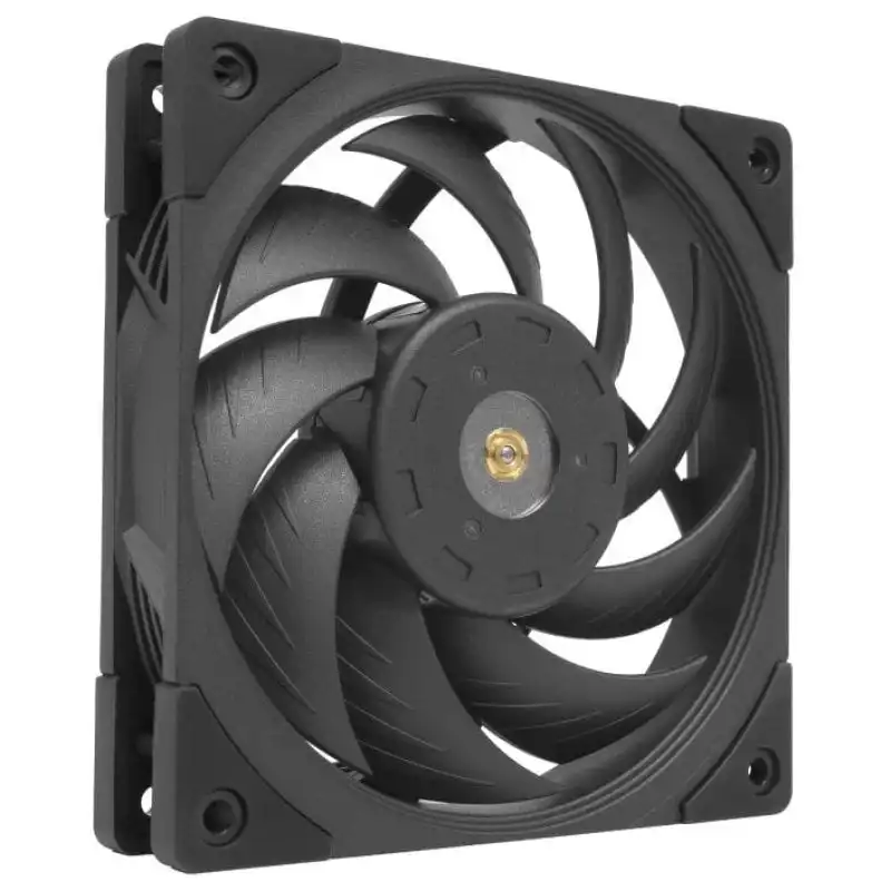 Mars Gaming MF-NC Ventilador PWM 120mm Rodamiento FDB de Cobre con Aspas Híbridas Negro