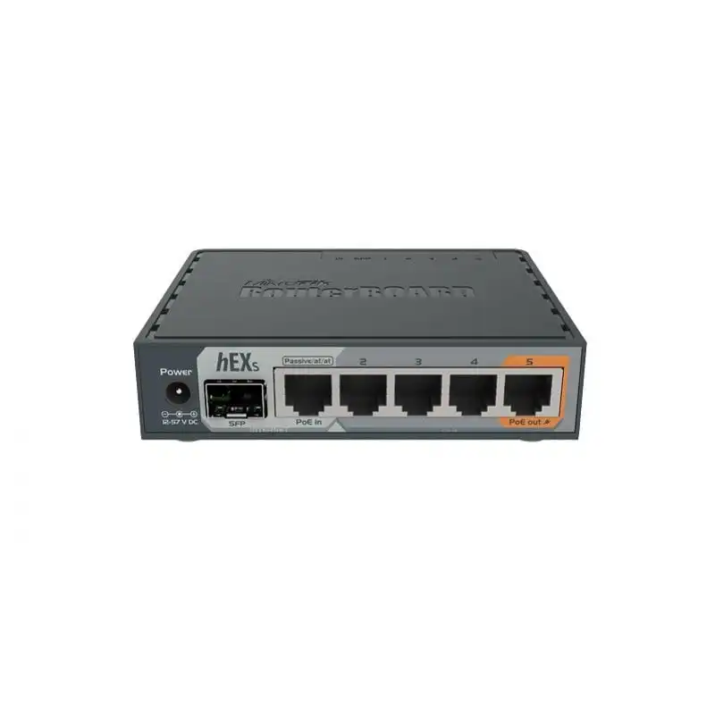 MikroTik RB760iGS hEX S Router 5 Puertos Gigabit + 1 SFP