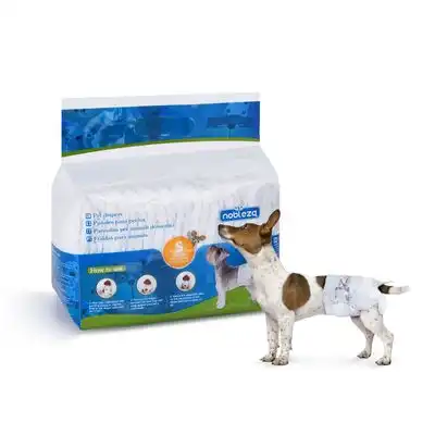 Nobleza Perro Pañal Pañales para Perros Desechables Hembra - S - NOBLEZA - Comparador de precios