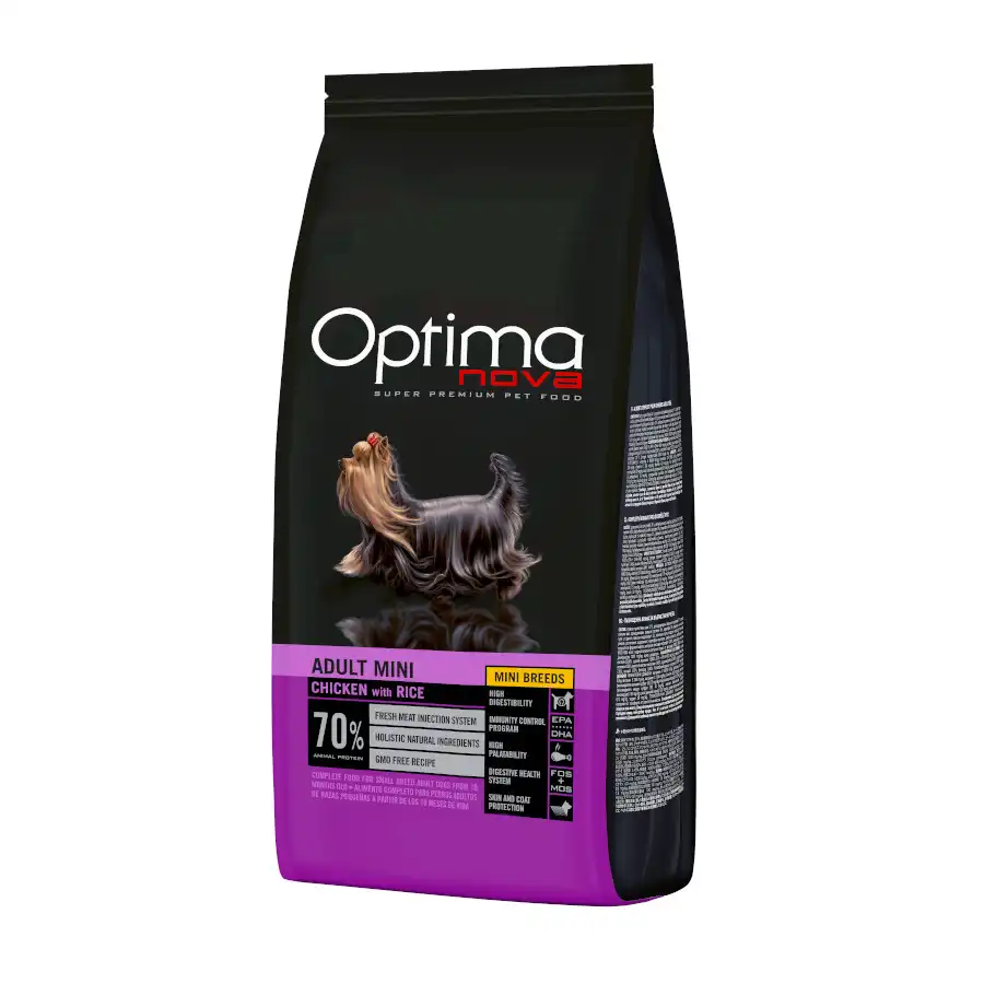 Optimanova Optima Nova Adult Mini Pollo pienso para perros - 2 kg - Optimanova - Comparador de precios