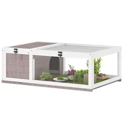 PawHut Casa para Tortuga - Marrón - PawHut - Comparador de precios
