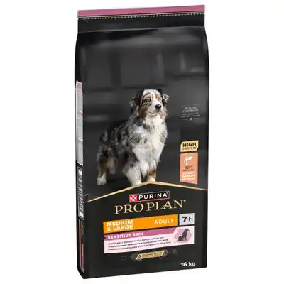 PURINA PRO PLAN Medium & Large Adult 7+ Sensitive Skin - 16 kg - Pro Plan - Comparador de precios