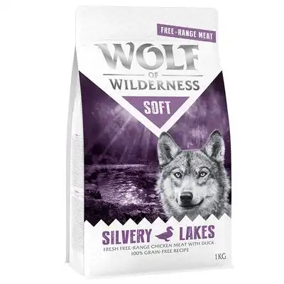 Wolf of Wilderness Soft Silvery Lakes pollo de corral y pato - 1 kg - Wolf of Wilderness - Comparador de precios