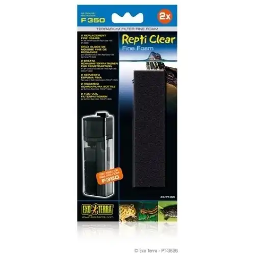 Recambio Foamex fino para filtros Repti Clear Exo Terra F350 - Exoterra - Comparador de precios