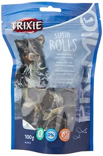 Snack Sushi Rolls Pescado para perros