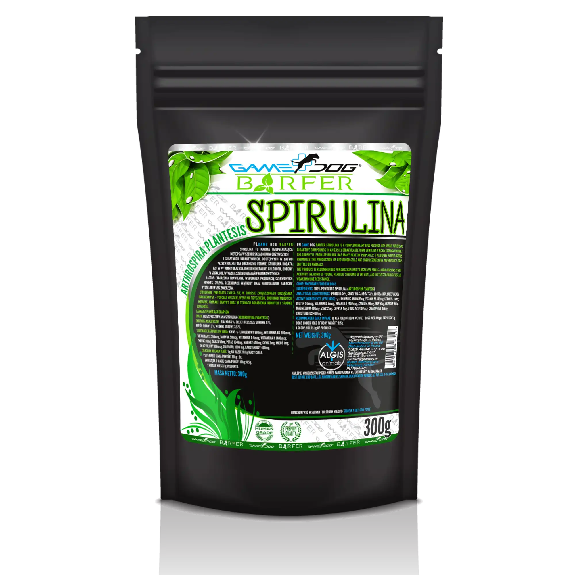Barfer Spirulina - Game Dog - Comparador de precios