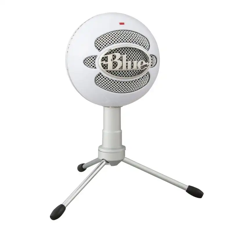 Blue Microphones Snowball ICE Micrófono para Grabación y Transmisión en PC Blanco