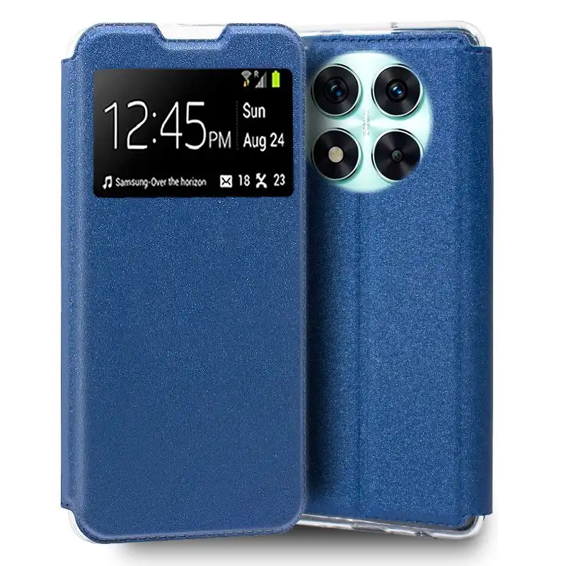 Cool Funda Flip Cover Azul para Xiaomi Redmi Note 14 Pro 5G / Note 14 Pro Plus 5G / Poco X7